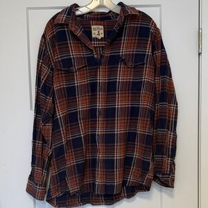 Plaid Button-Up Flannel